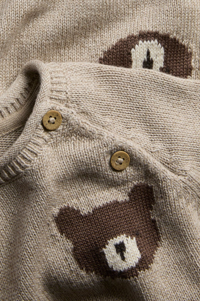 Baby & Kids bear knit sweater