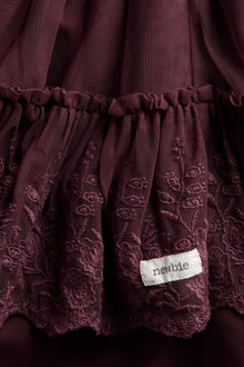 Baby & Kids mesh skirt with embroidery