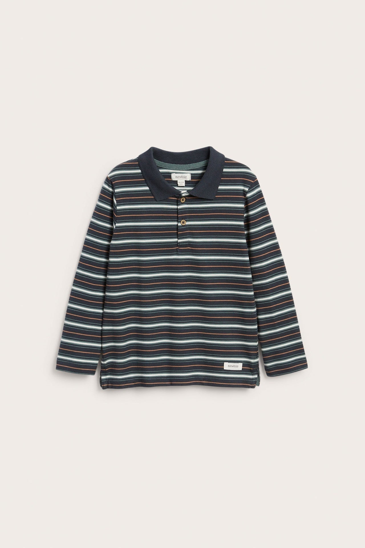 Baby & Kids blue striped polo shirt