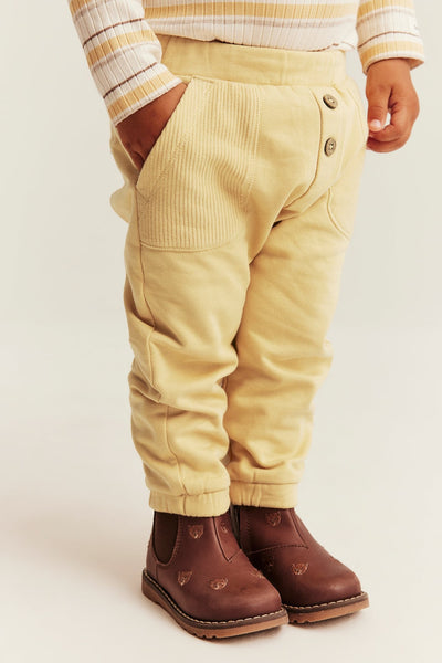 Baby yellow joggers