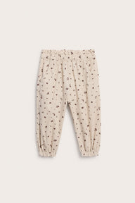 Baby floral corduroy trousers