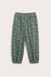 Kids floral twill trousers