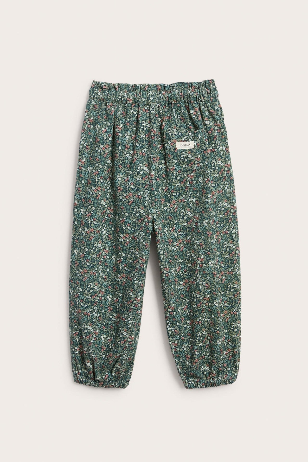 Kids floral twill trousers