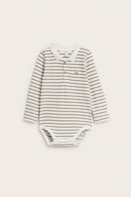 Baby bodysuit with collar