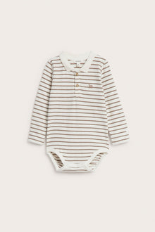 Baby bodysuit with collar