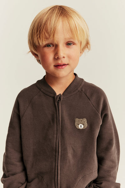 Baby & Kids brown sweatshirt with zipper