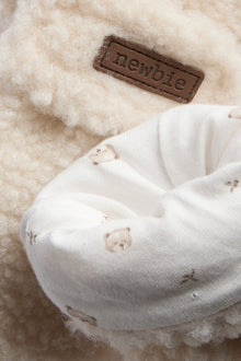 Baby & Kids white fleece mittens