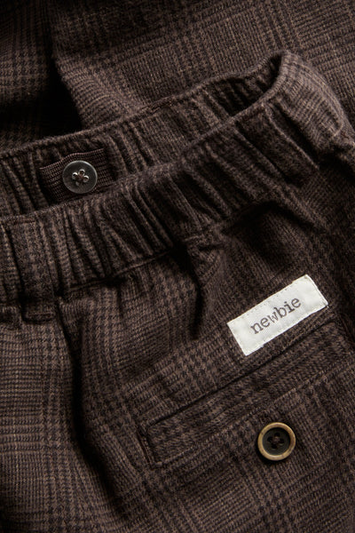 Kids brown twill trousers