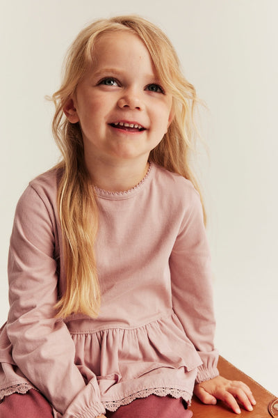 Baby & Kids pink top with frill