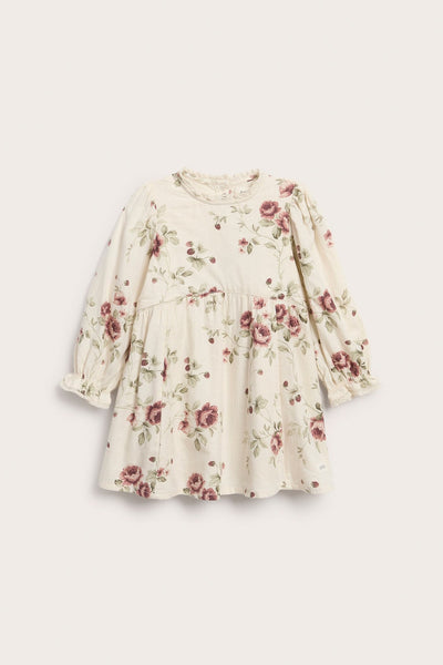Baby white rose dress