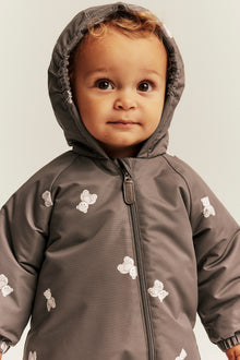 Baby brown pramsuit