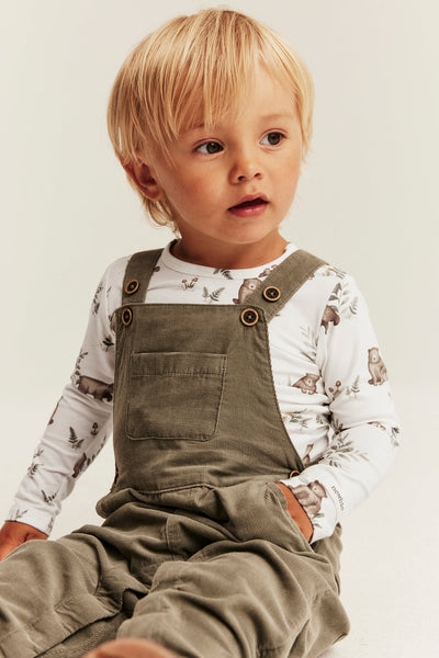 Baby full-patterned bodysuit