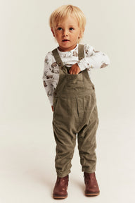 Baby full-patterned bodysuit