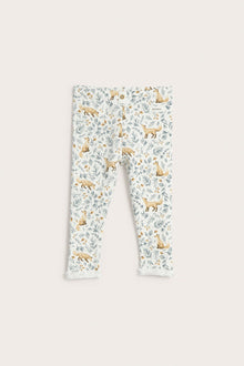 Baby leggings with all-over pattern
