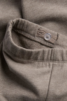 Kids brown leggings with rabbit details