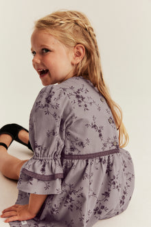Kids lilac floral dress
