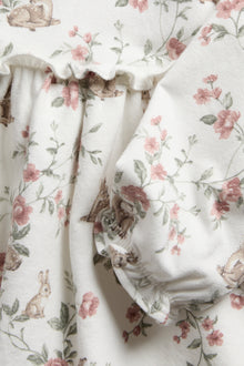 Baby floral jersey dress