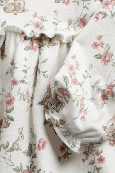 Baby floral jersey dress