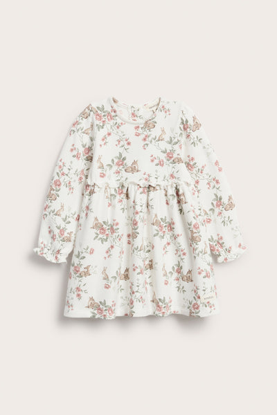 Baby floral jersey dress