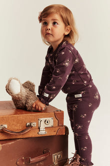 Baby long sleeve floral body