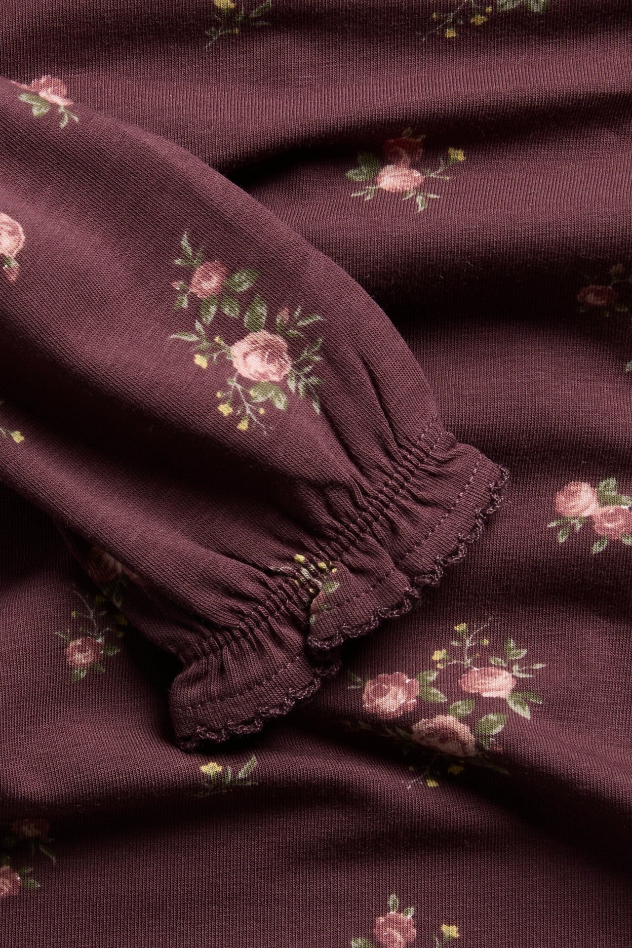 Baby long sleeve floral body