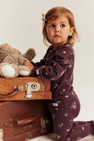Baby long sleeve floral body