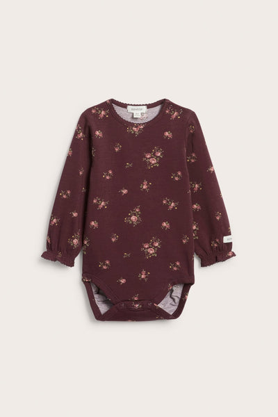 Baby long sleeve floral body