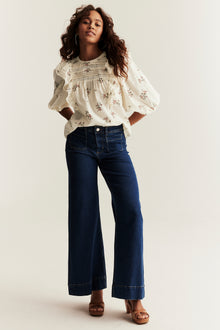 Women’s floral lace blouse