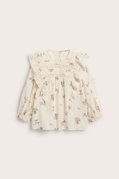 Women’s floral lace blouse