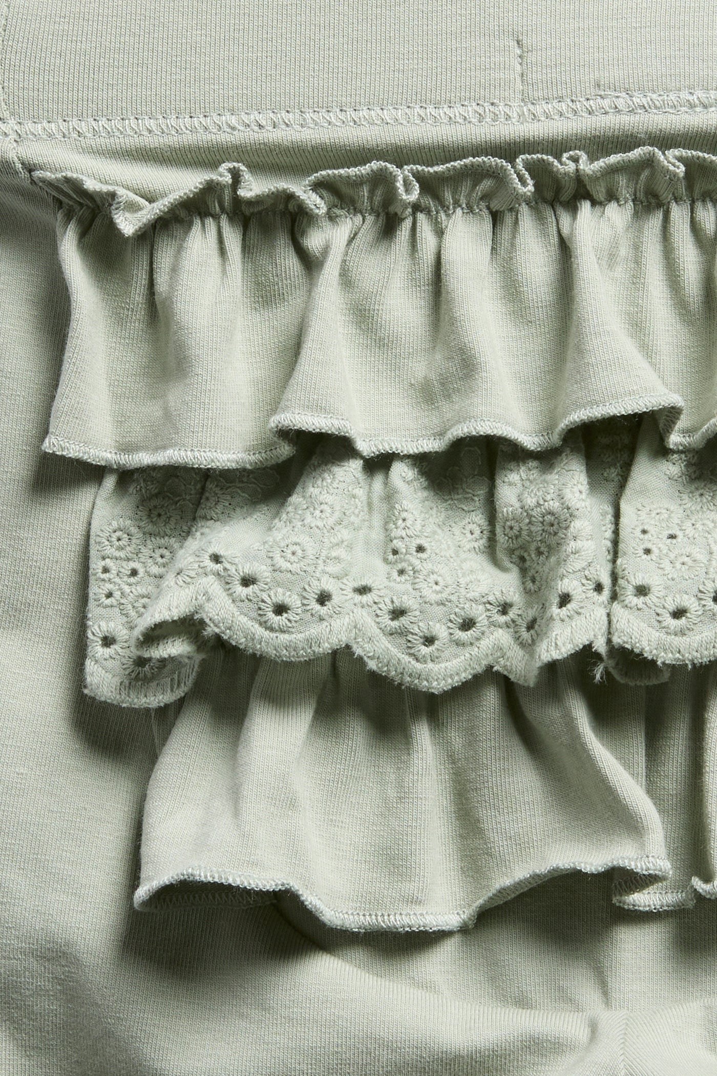 Baby leggings with frills