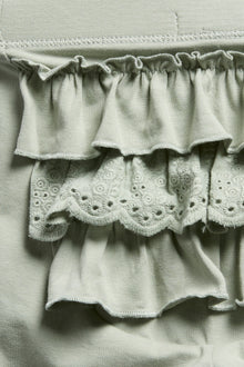 Baby leggings with frills
