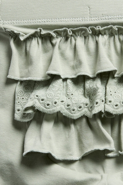 Baby leggings with frills