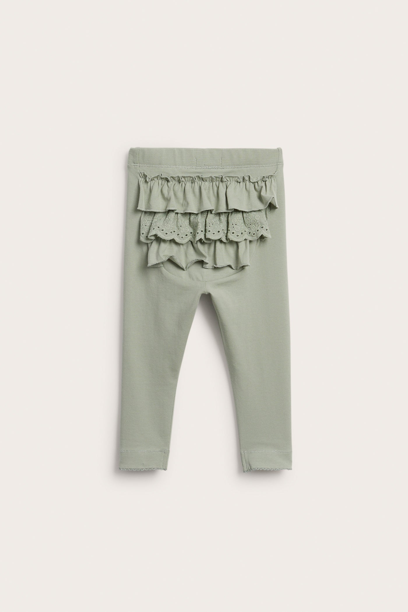 Baby leggings with frills