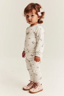 Baby Leggings with floral berries
