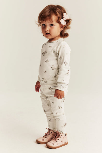 Baby Leggings with floral berries