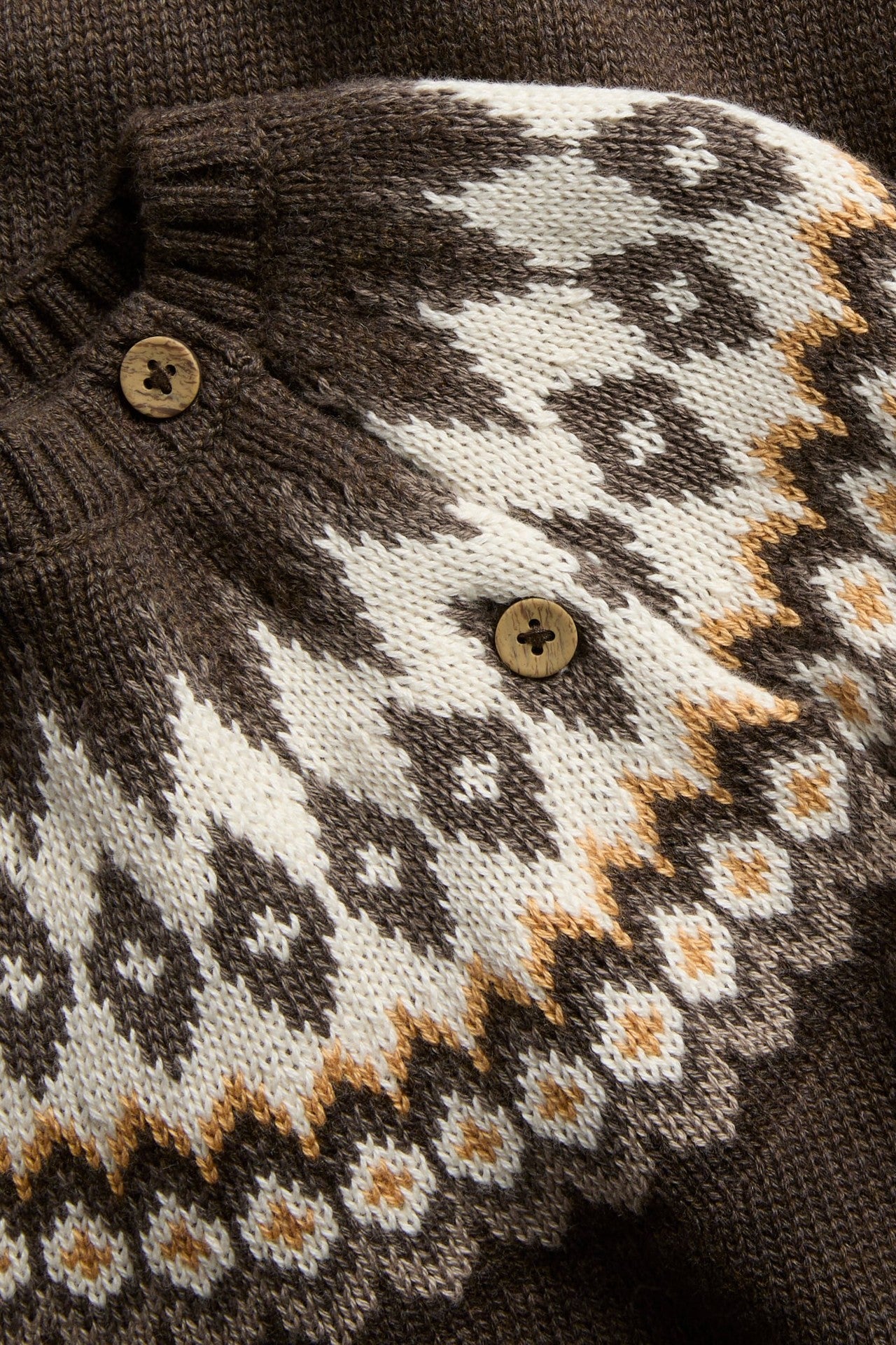 Baby & Kids brown knitted jumper