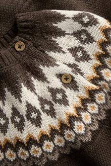 Baby & Kids brown knitted jumper