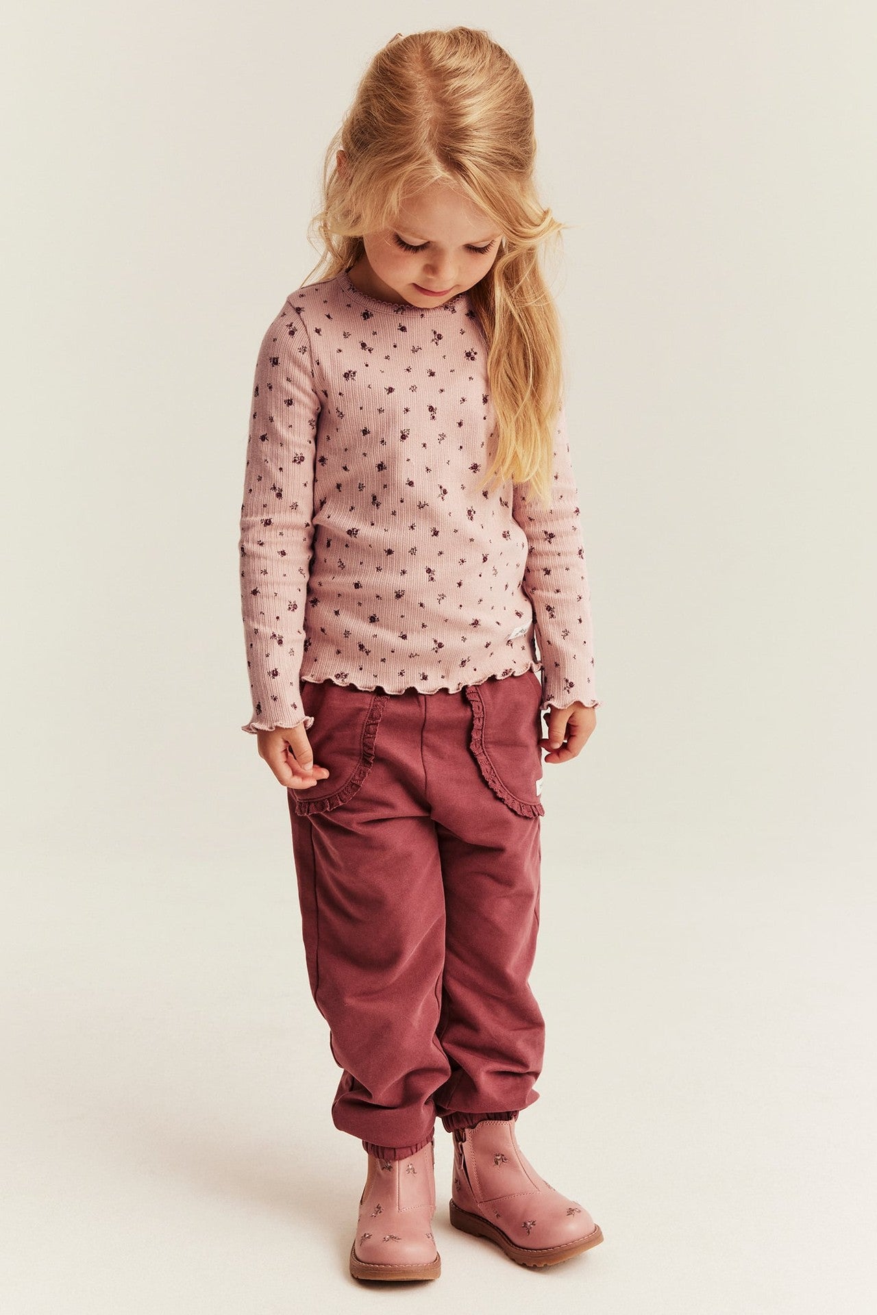 Baby & Kids pink floral top