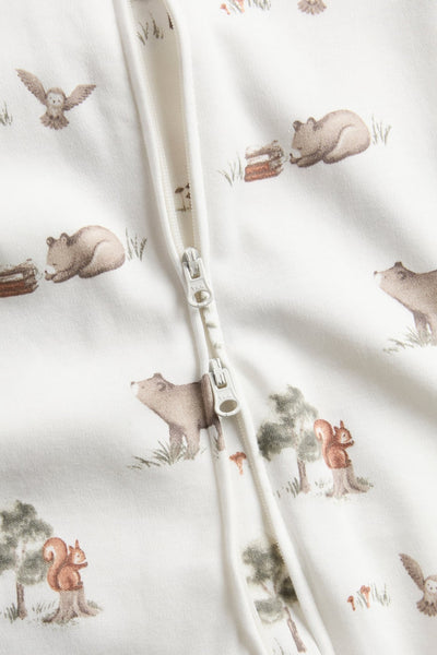 Baby pyjamas with forest animals