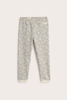 Kids leggings with floral print