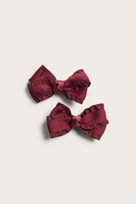 Baby & Kids red hair slide with bow (2-pack)