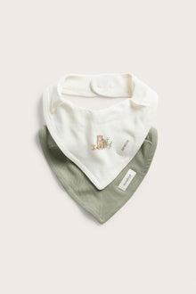 Baby bear-themed bibs (2-pack)