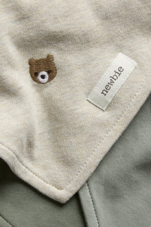 Baby bibs with bear print (3-pack)