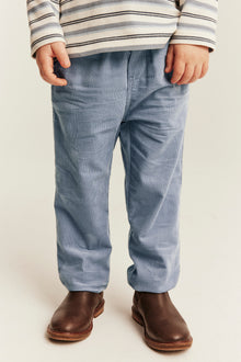 Kids blue trousers with teddy bear