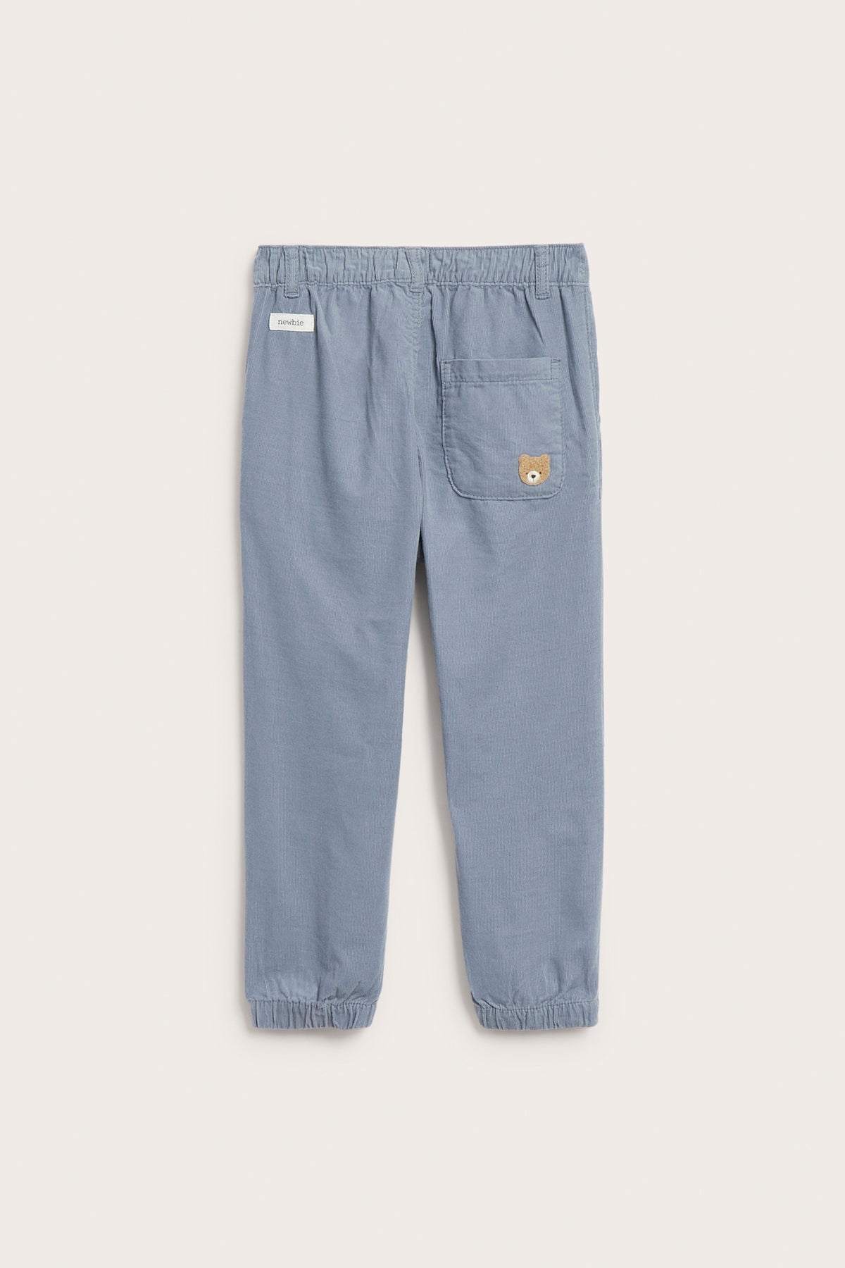 Kids blue trousers with teddy bear