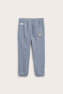 Kids blue trousers with teddy bear