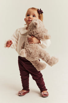 Baby white bodysuit blouse with collar