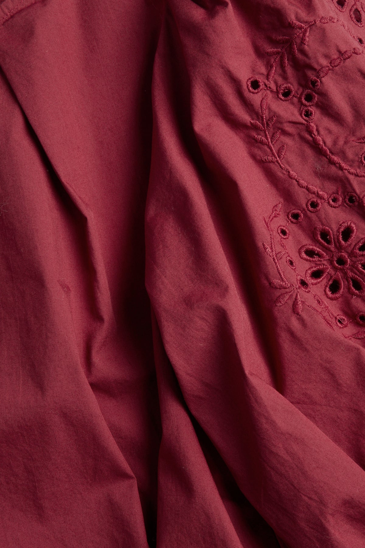 Women's red christmas blouse