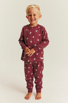 Baby & Kids red pyjamas with teddy bear motif