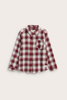 Kids red & white checked Christmas